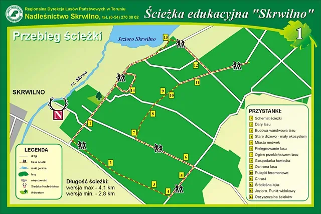 Ścieżka przyrodniczo-leśna SKRWILNO
