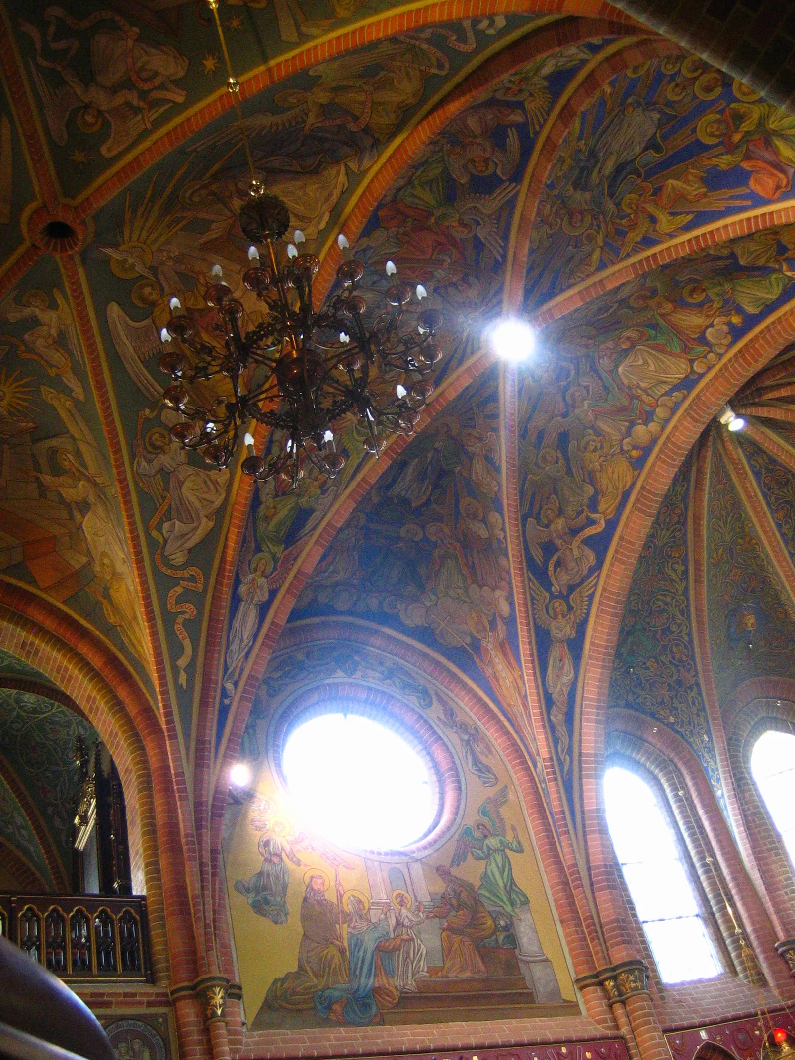 Church in Gietrzwałd, Poland