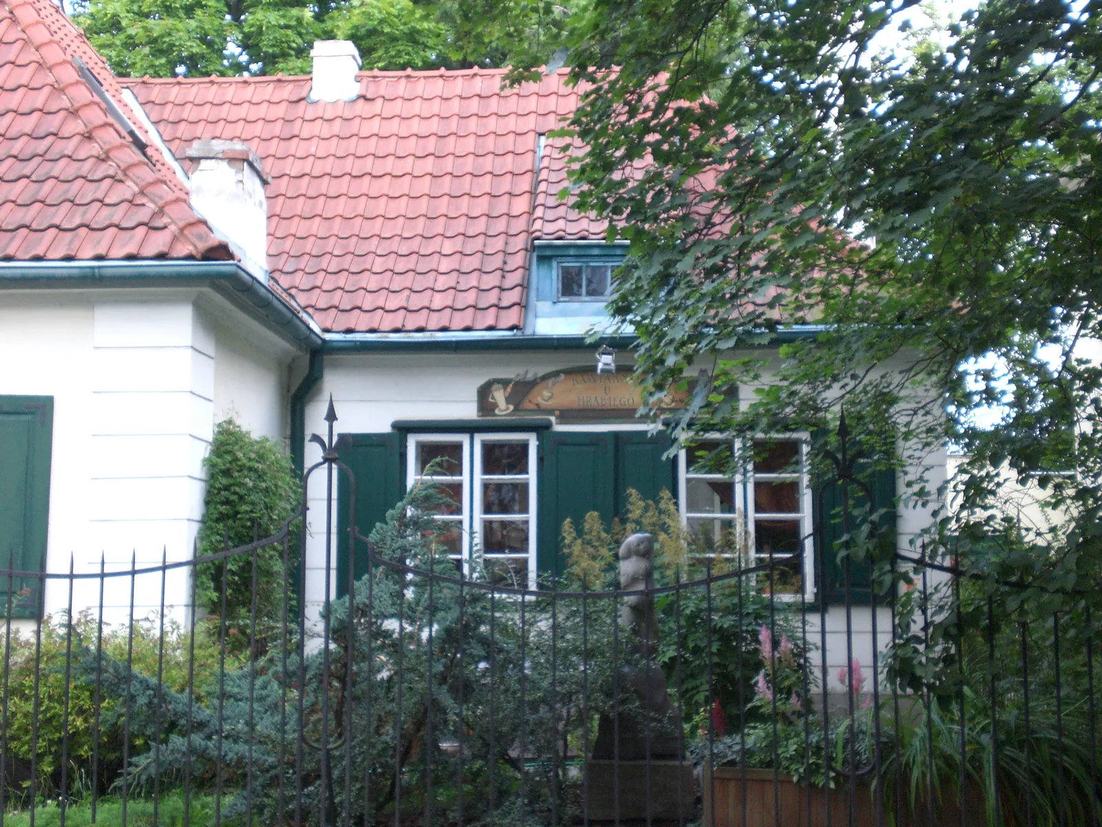 Café "U Hrabiego" in Sierakowski Manor