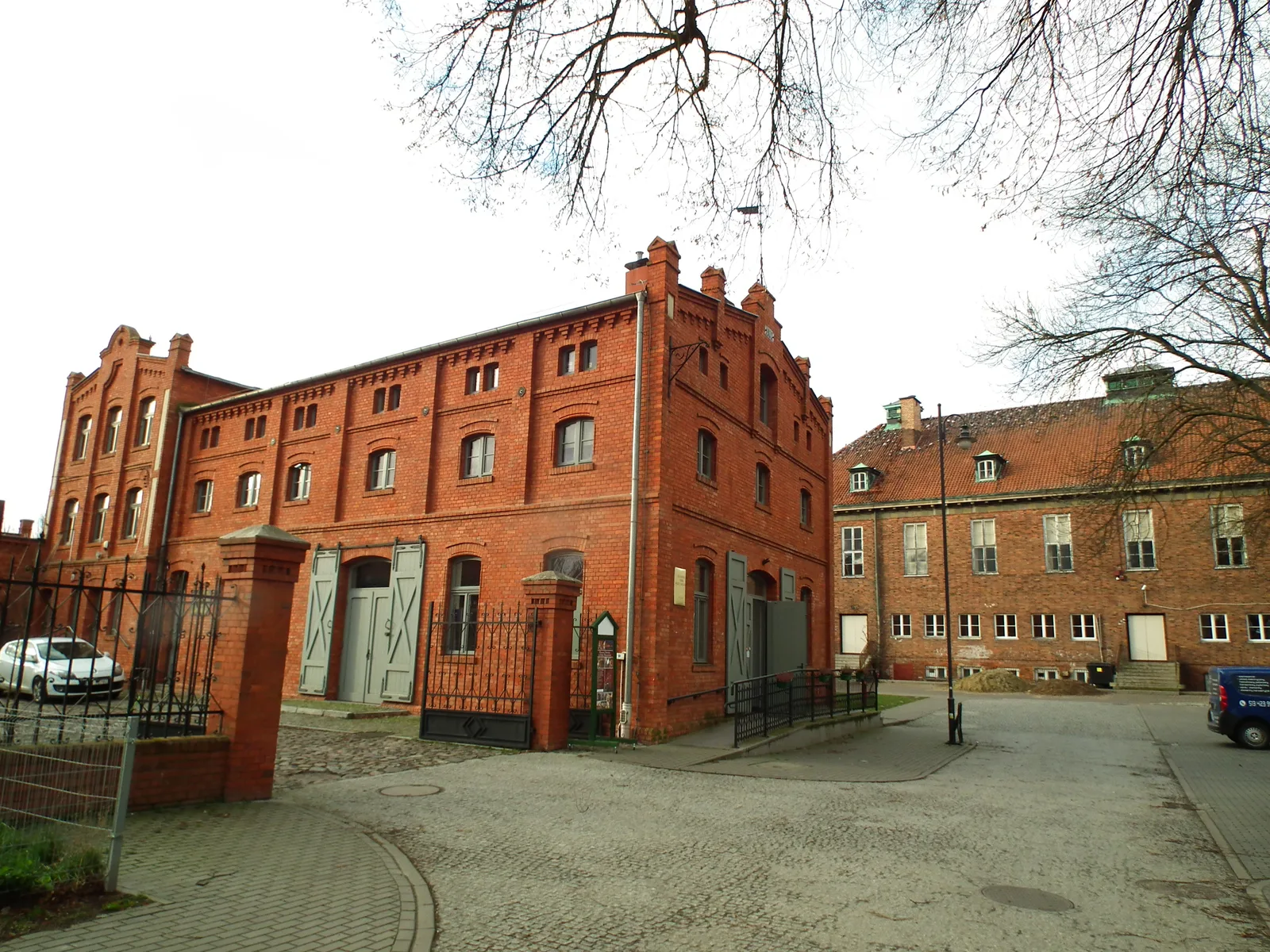 Zabudowa centrum Nowego Dworu Gdańskiego.