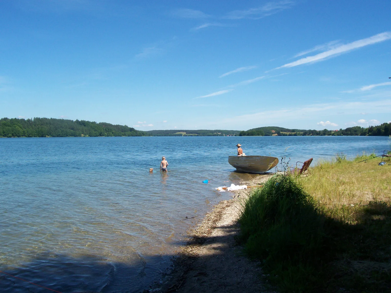 Poland, Raduńskie Górne Lake, Kartuzy County