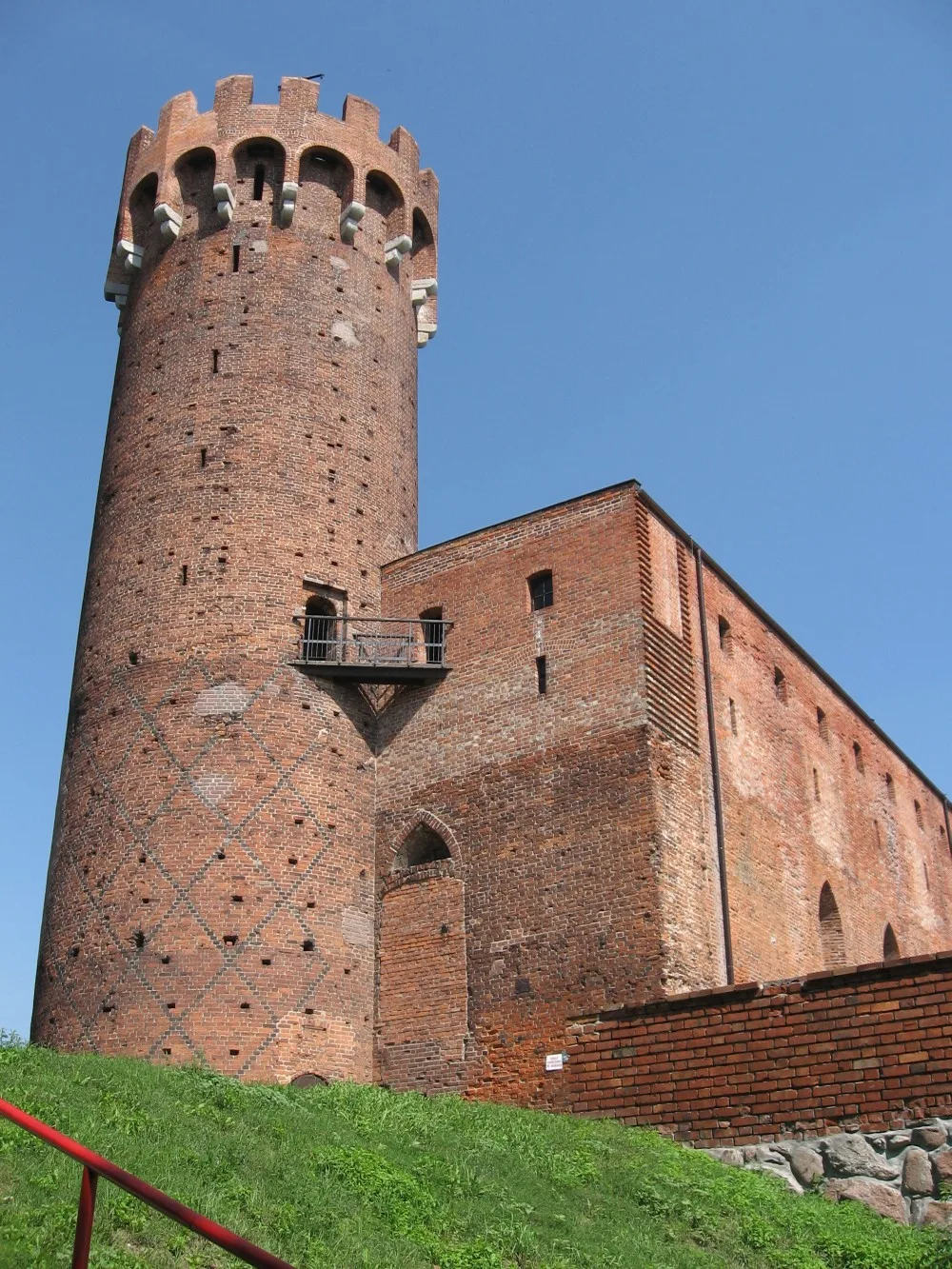 Teutonic Knights Castle in Swiecie, Poland. Picture 4.