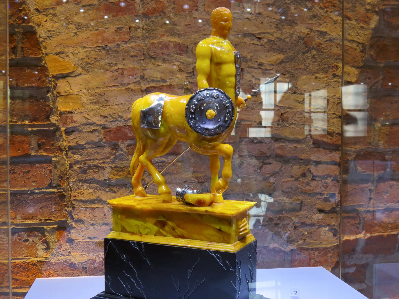 Collections in the Amber Museum in Gdańsk.