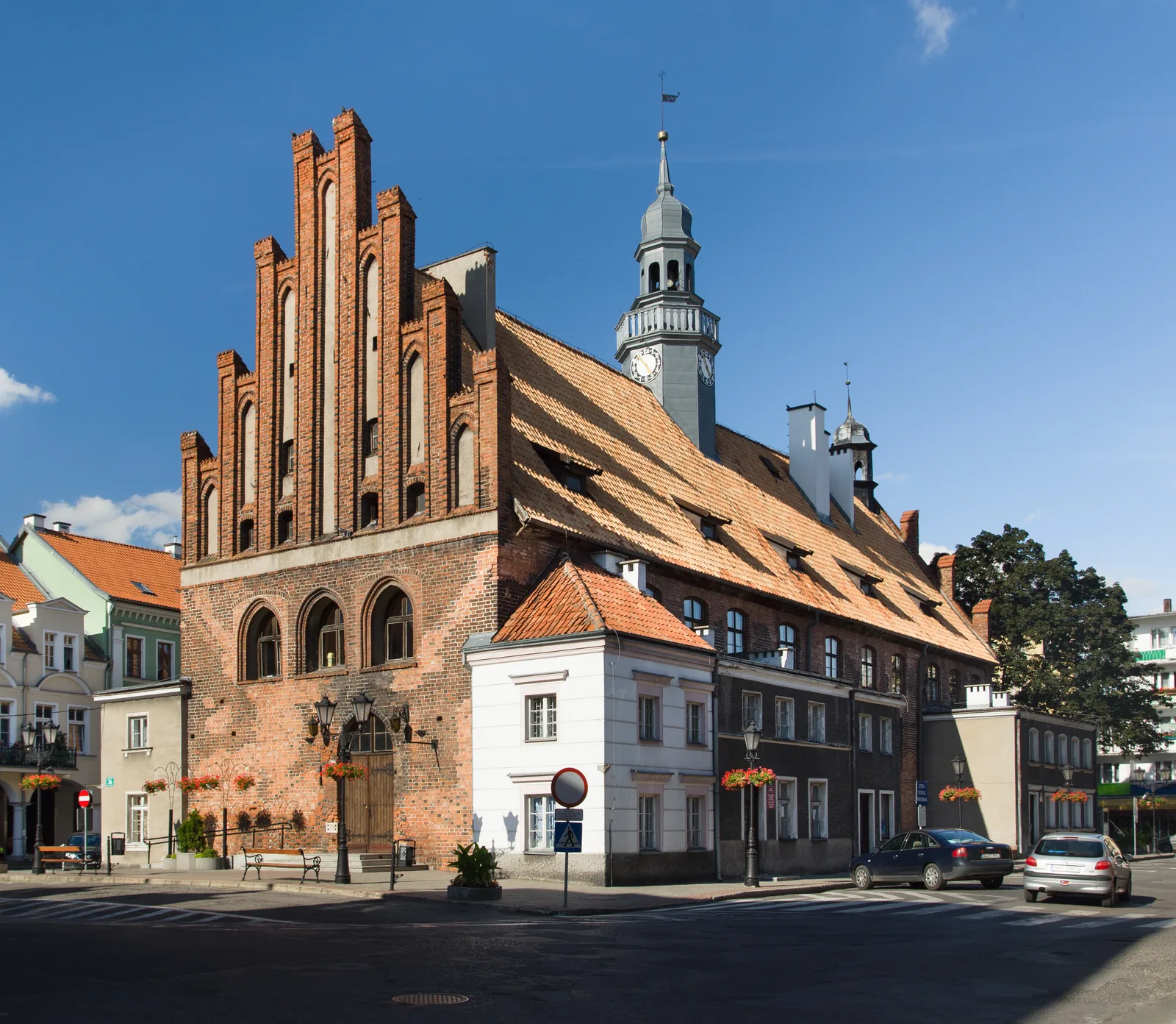 Town hall in Orneta, Poland.