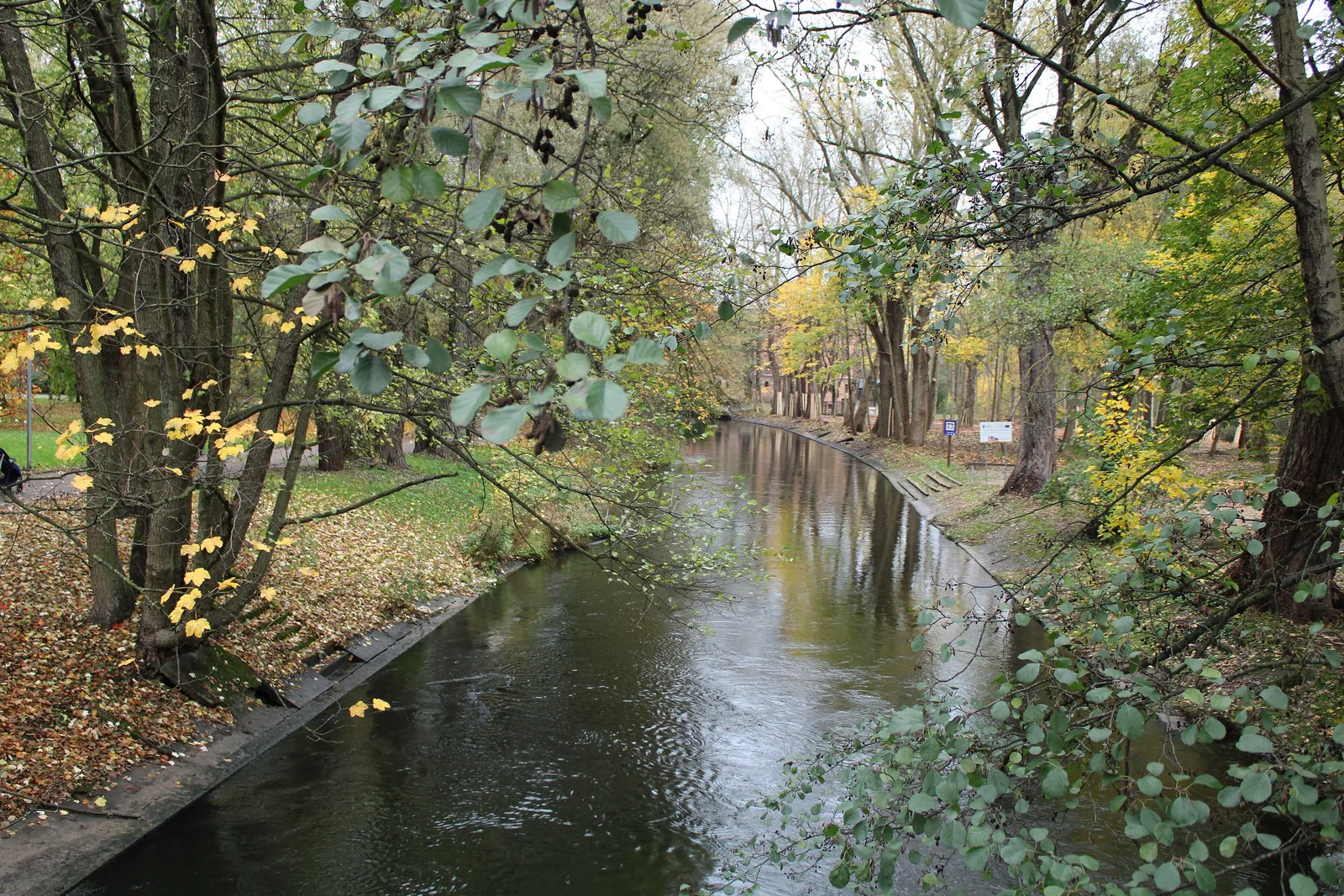 Kanał Młynkówki, Park Kultury i Wypoczynku w Słupsku