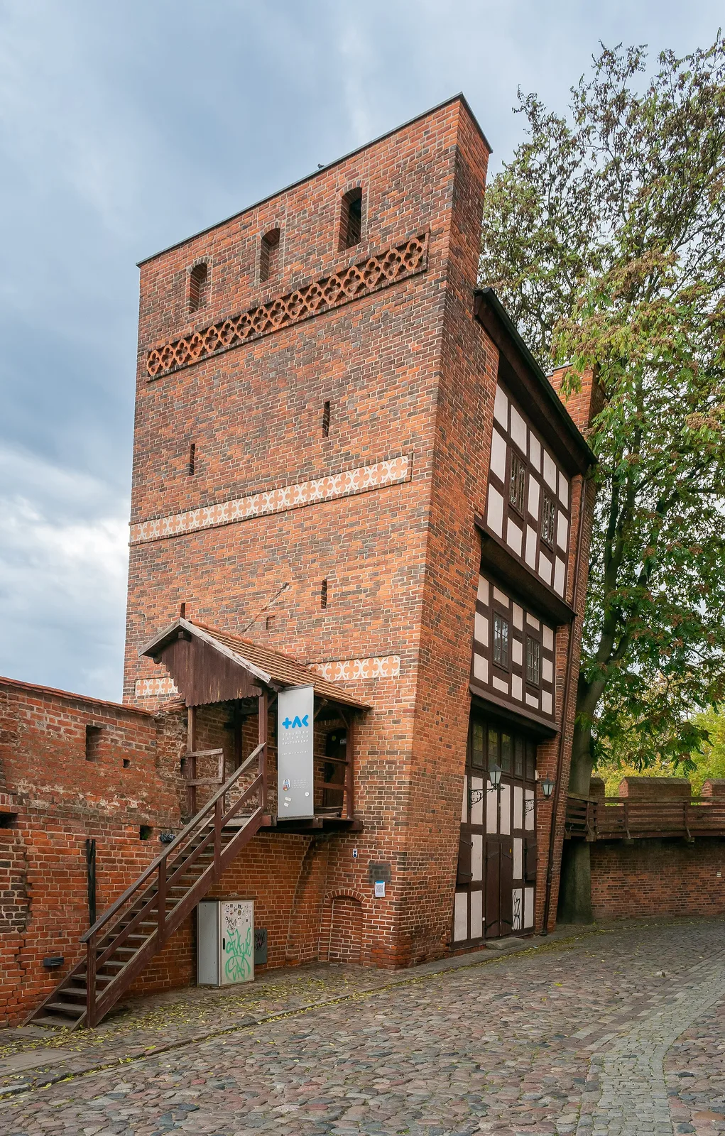 Krzywa Wieża in Toruń , Kuyavian-Pomeranian Voivodeship, Poland