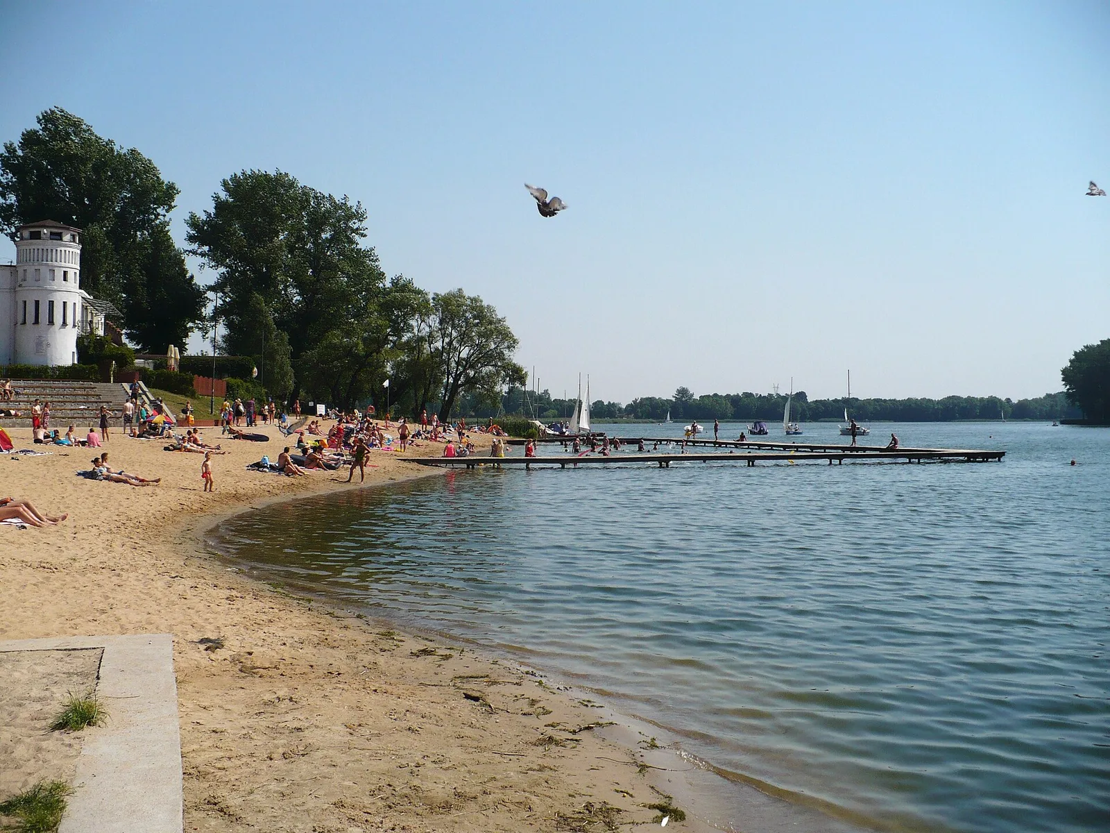 Chełmżyńskie Lake-city beach of Chełmża