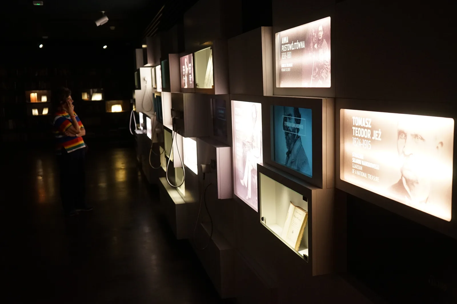 Exhibition at the Emigration Museum in Gdynia.