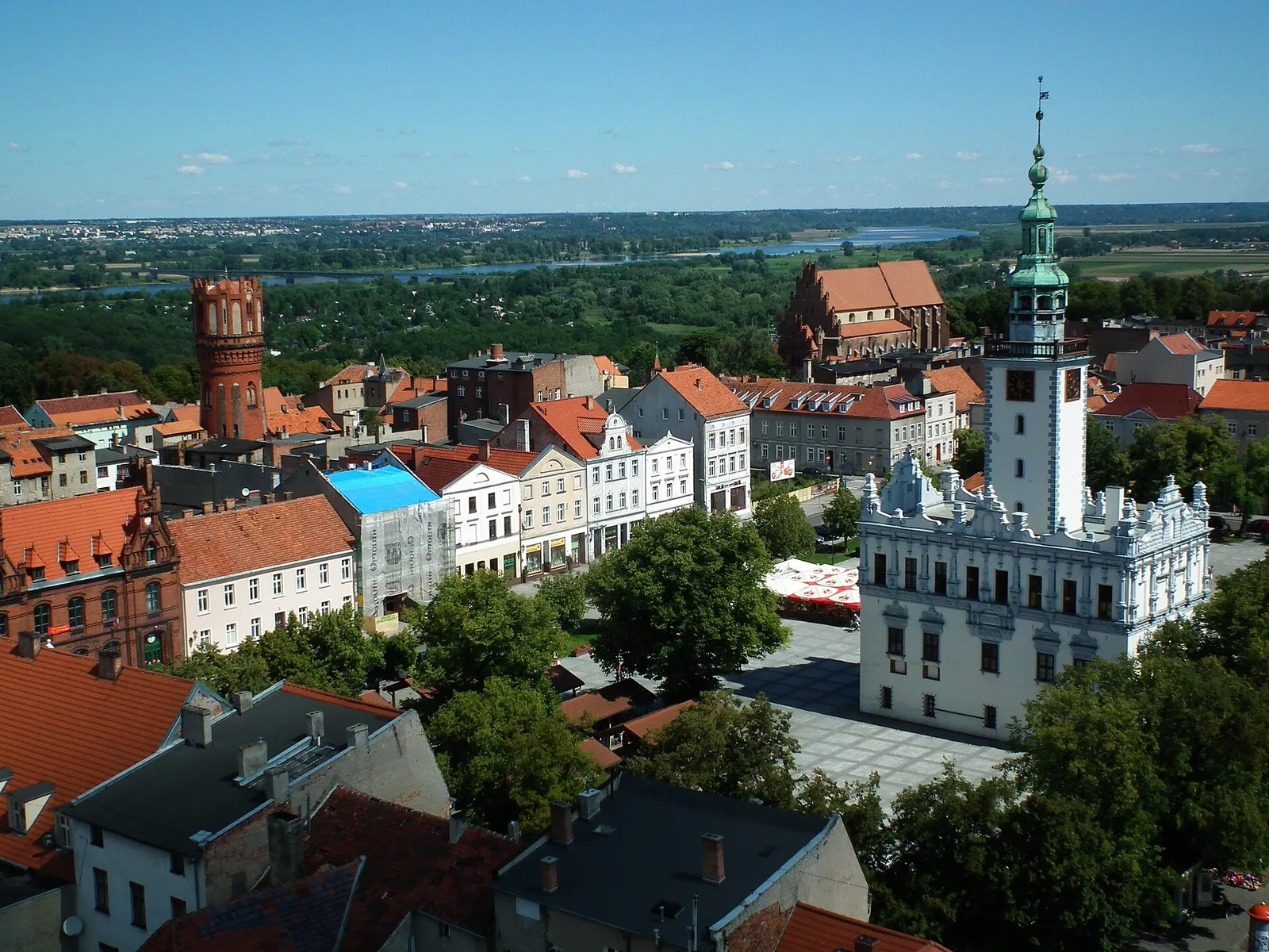Ratusz w Chełmnie.