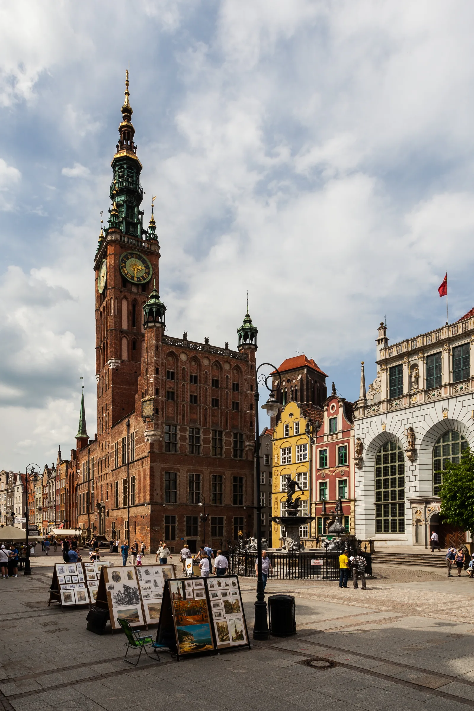 Main Town Hall, Gdansk, Poland This is a photo of a monument in Poland identified by the ID: PL-635537 .