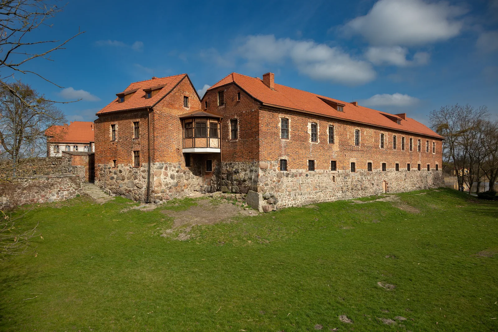 Sztum Castle, view from West