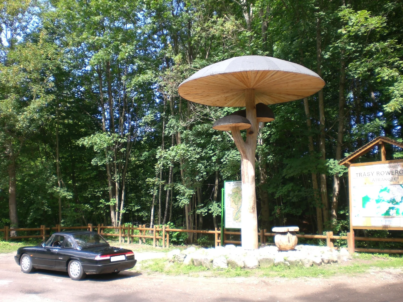 Sianowo Leśne - parking