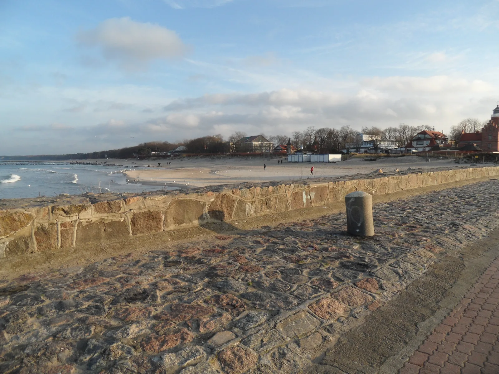 Plaża wschodnia w Ustce