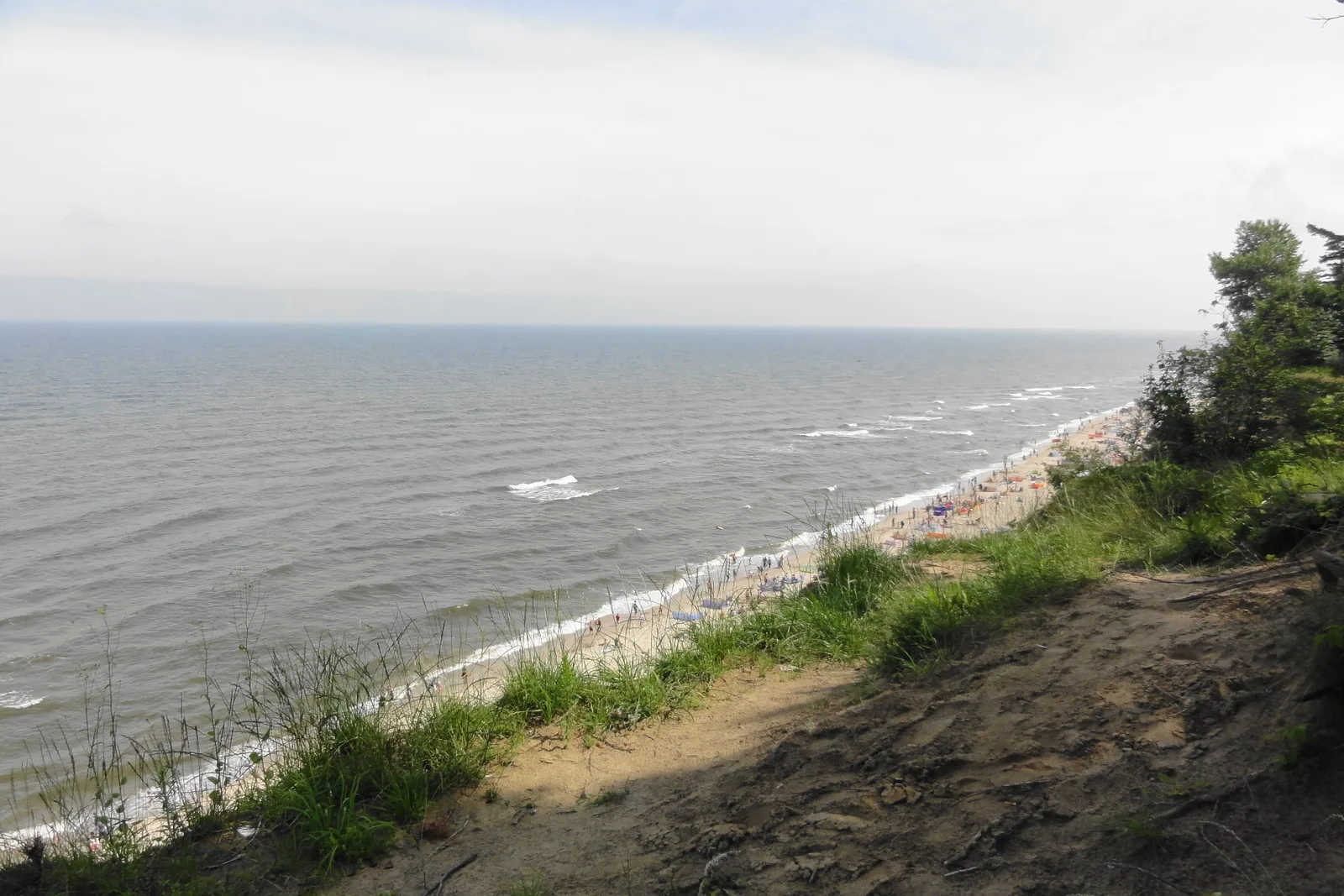 Jastrzębia góra, Cliff