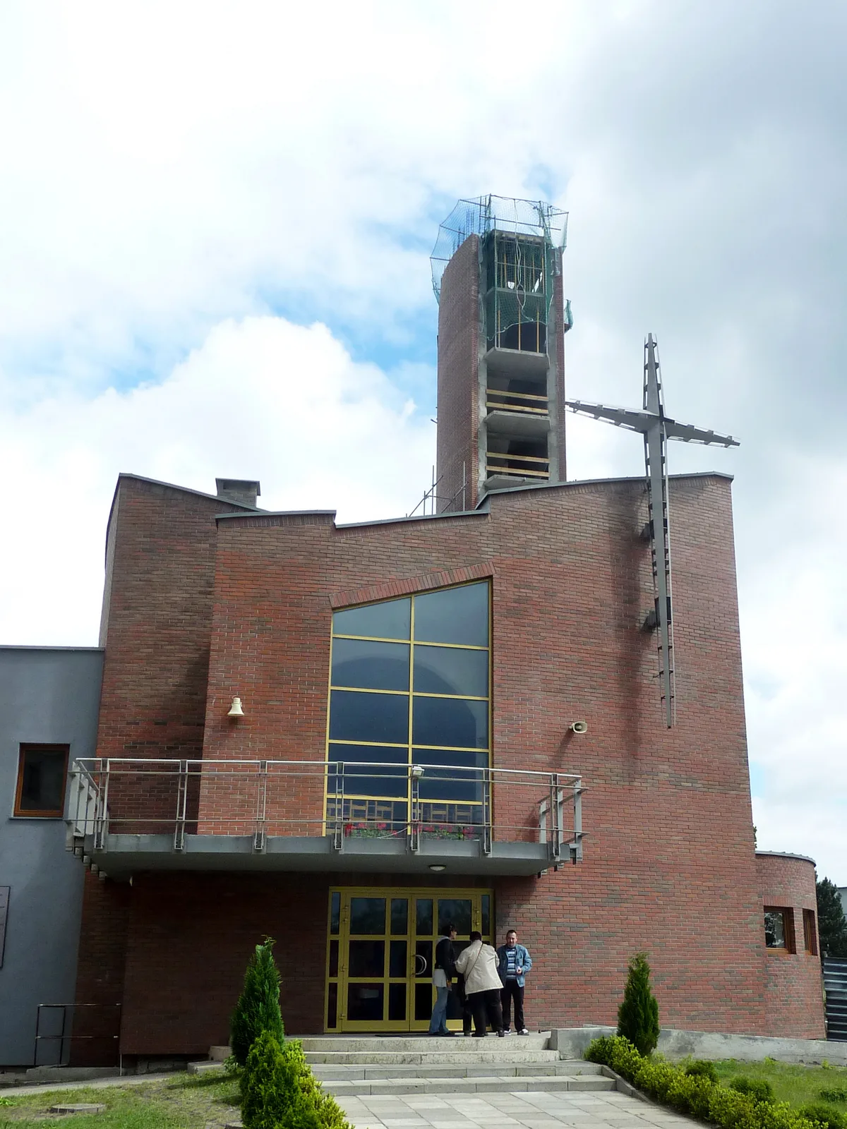 Kościół Matki Bożej Fatimskiej i Sanktuarium Męczeństwa bł. ks. Jerzego Popiełuszki we Włocławku. Geoportal Miasta Włocławka jako datę ukończenia budnynku podaje 2014 roku. Jego bu