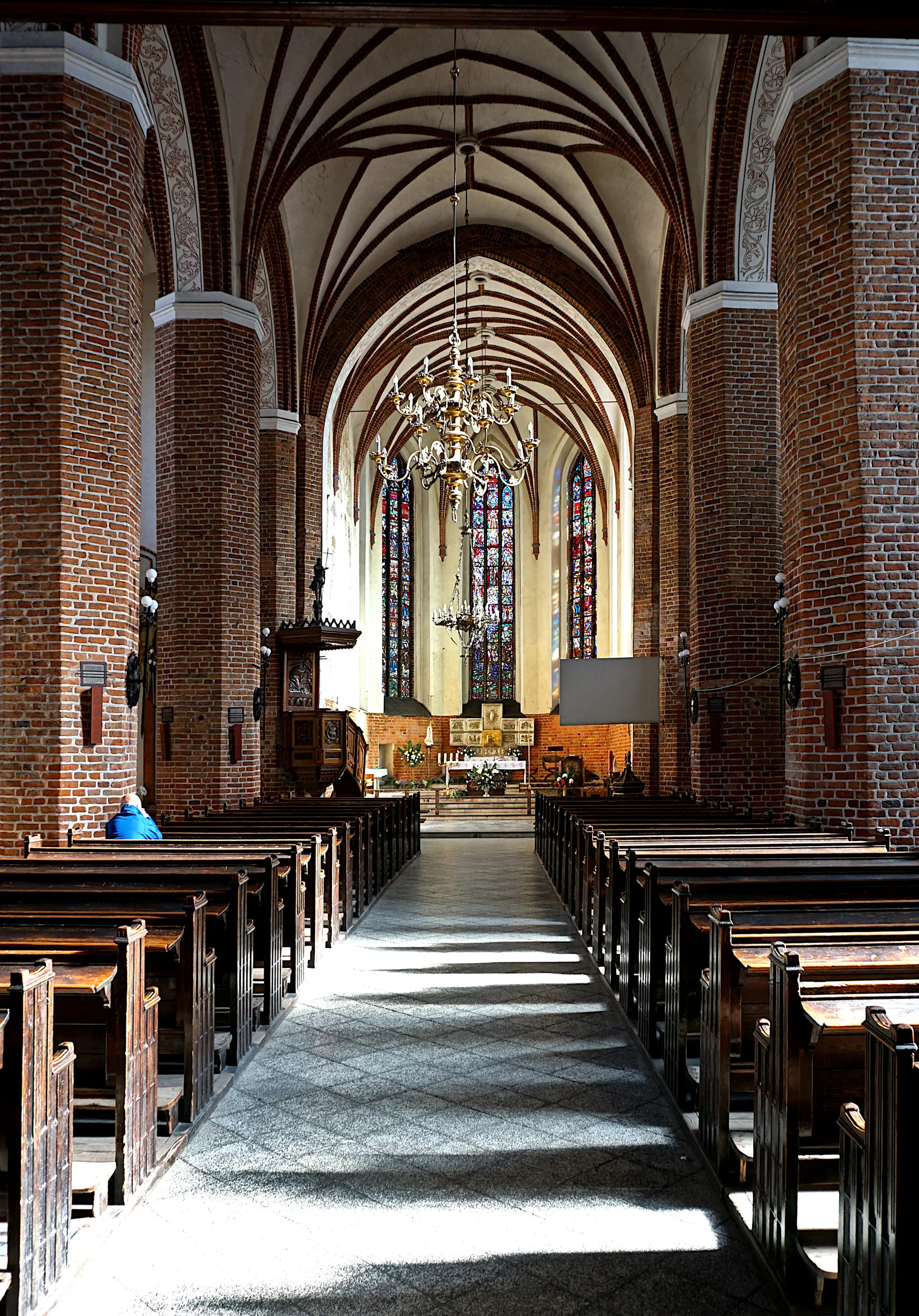 Innenraum der Konitzer Basilika.