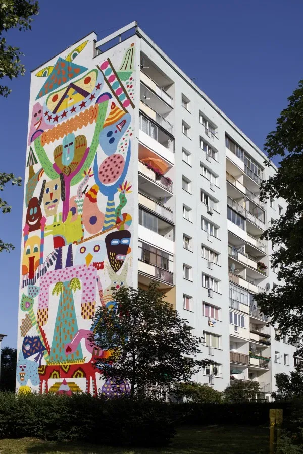 Mural Gdańsk Zaspa