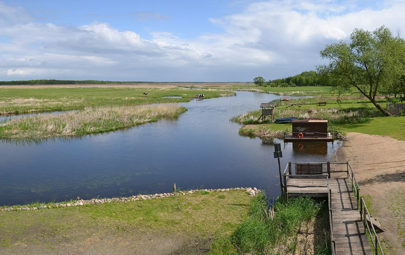 National Park Biebrza in Wroceń, Poland