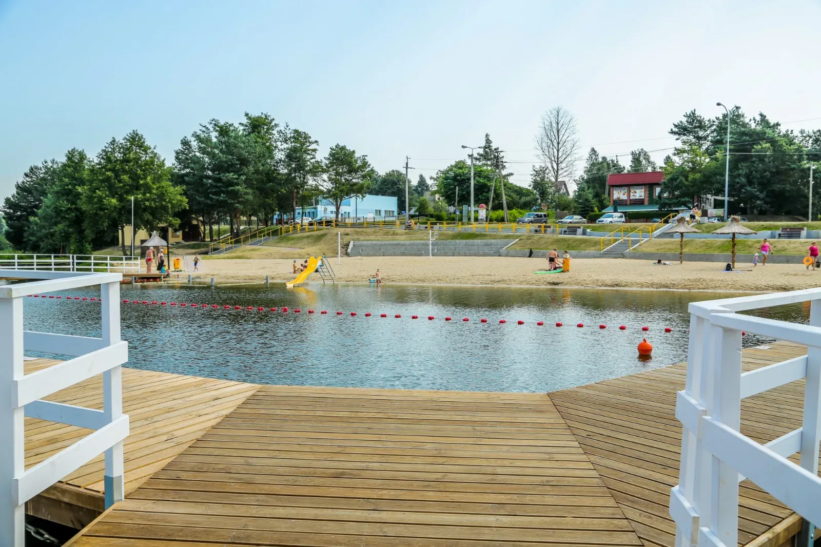 Plaża miejska i kąpielisko nad Zalewem nr 2 w Siemiatyczach