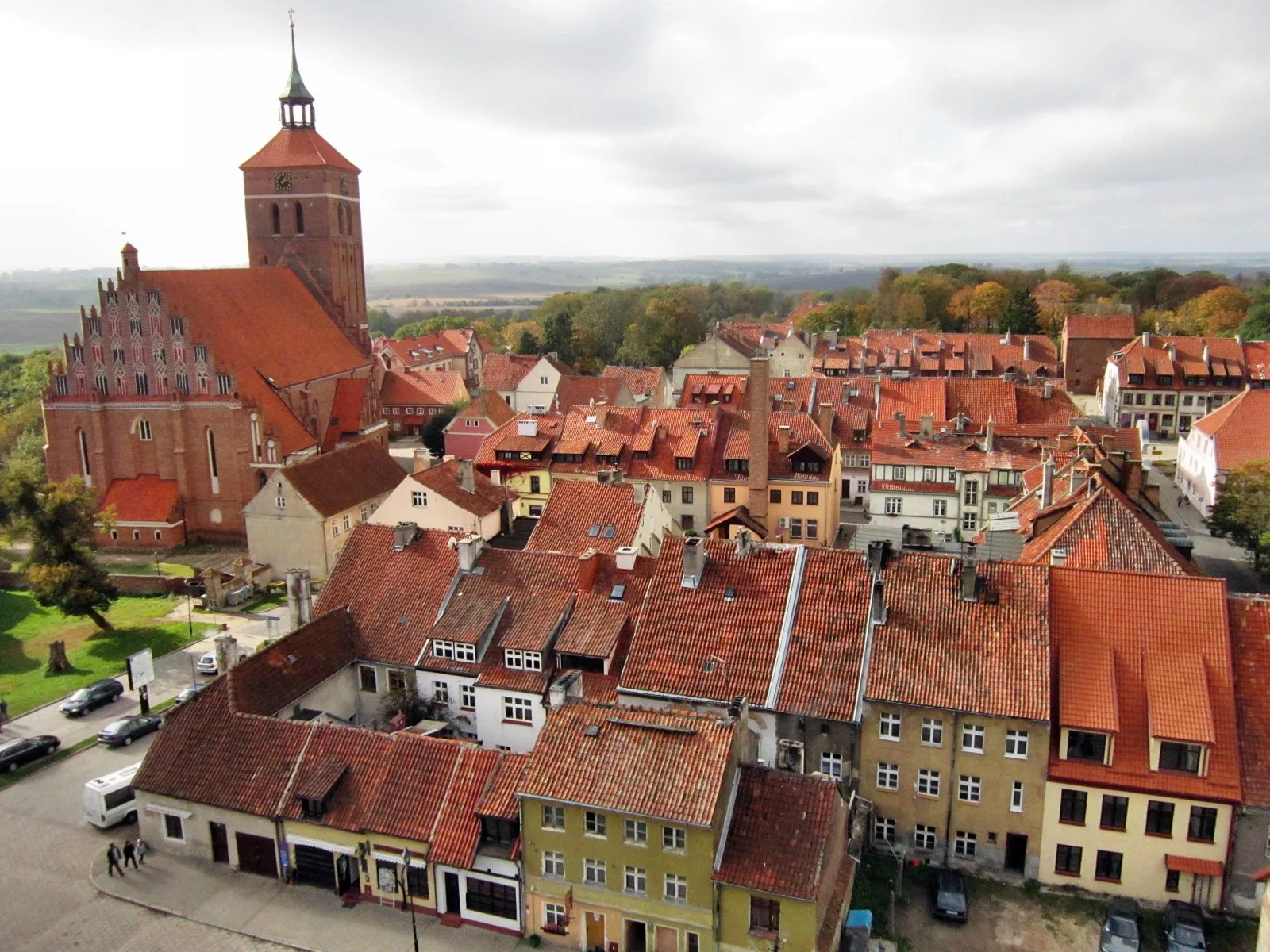 Reszelska Starówka-część południowa 2011-10-09