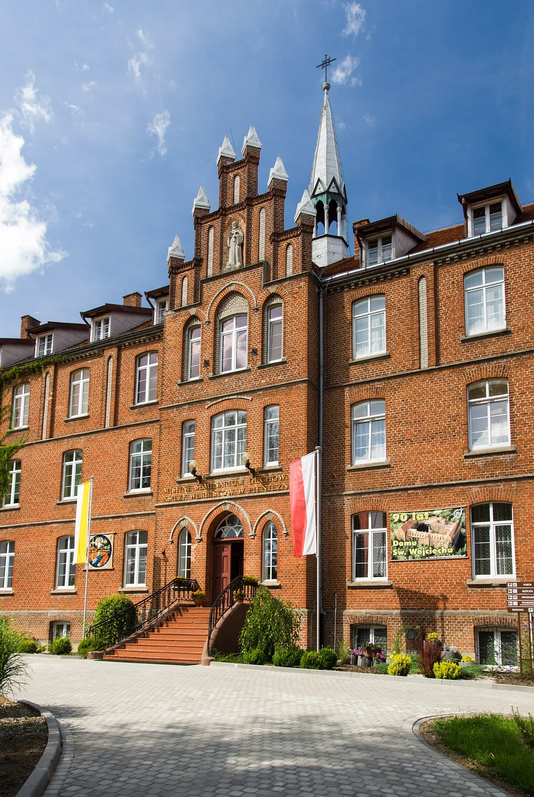 Divine Word Missionaries Seminary in Pieniężno, Poland.