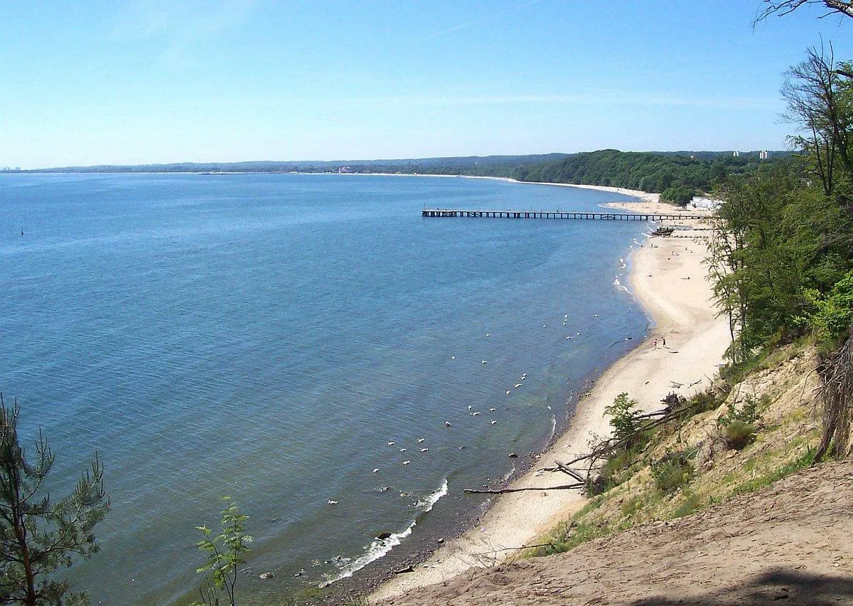 Lazurowe wybrzeże czyli plaża i molo w Orłowie