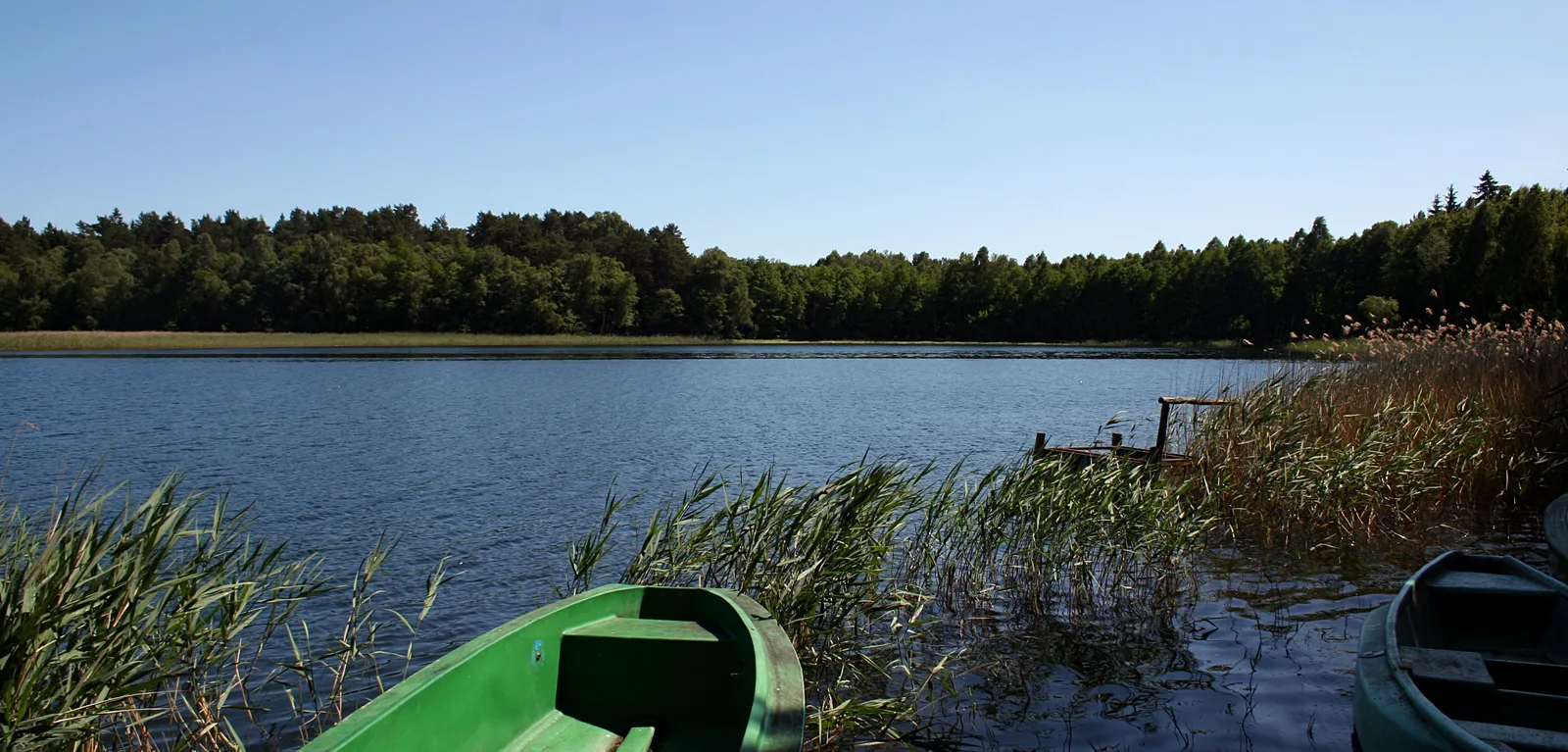 Park Narodowy Bory Tucholskie , południowy fragment jeziora Ostrowite