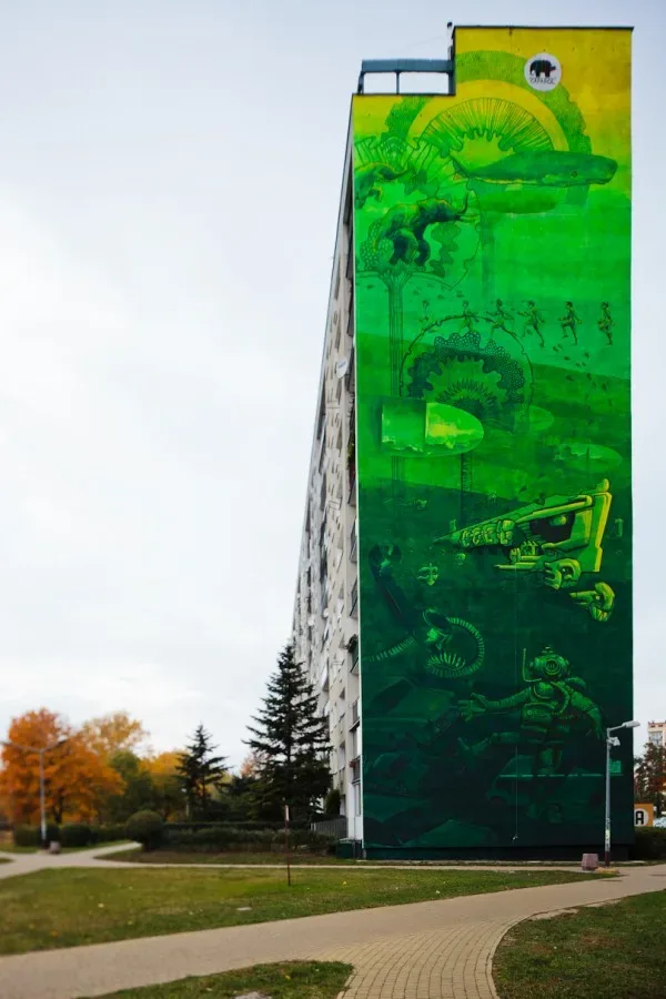 Mural Gdańsk Zaspa