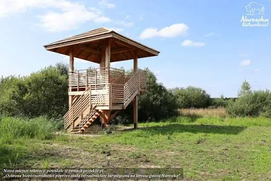 Wieża widokowa z wiatą ogniskową w Starym Masiewie