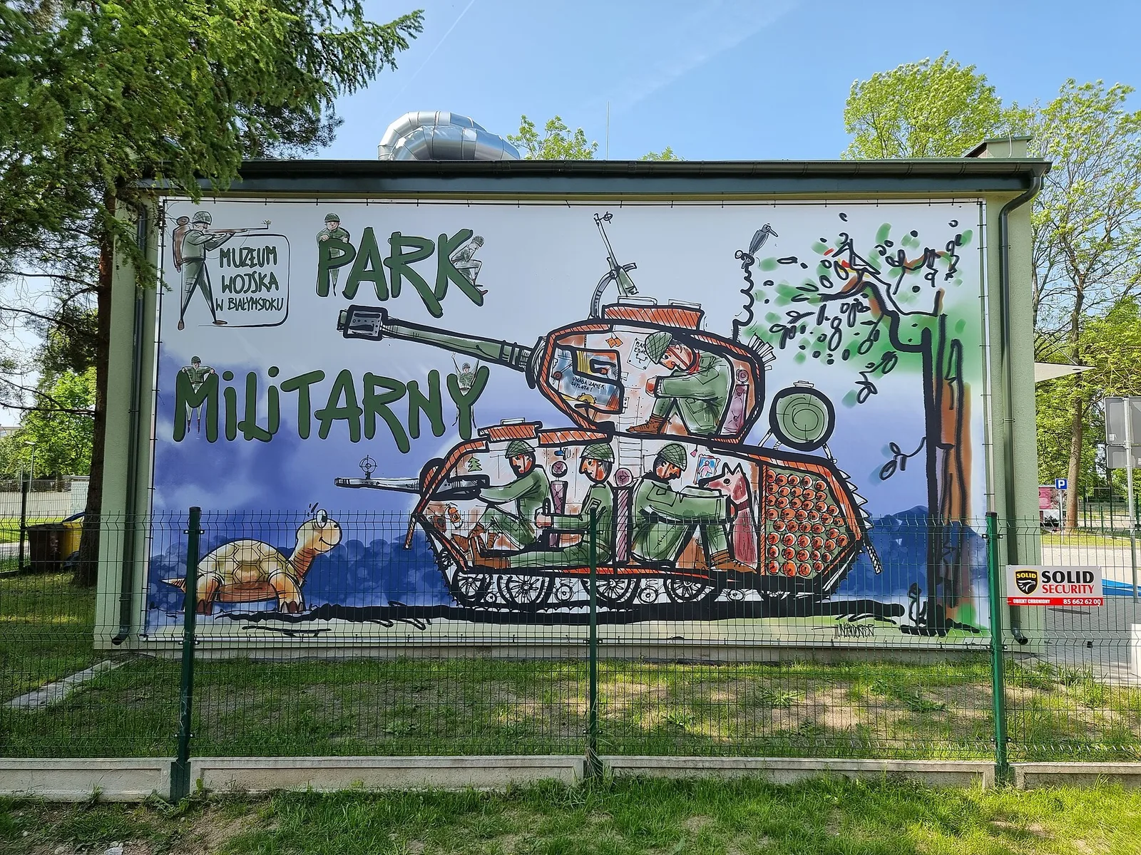 Park Militarny Muzeum Wojska w Białymstoku.