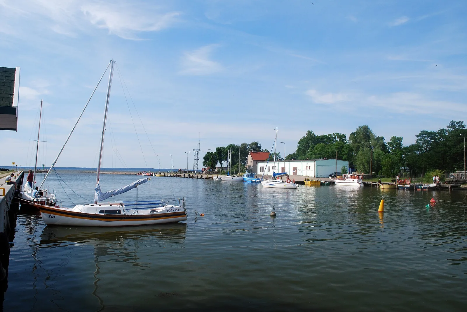 Port w Tolkmicku .