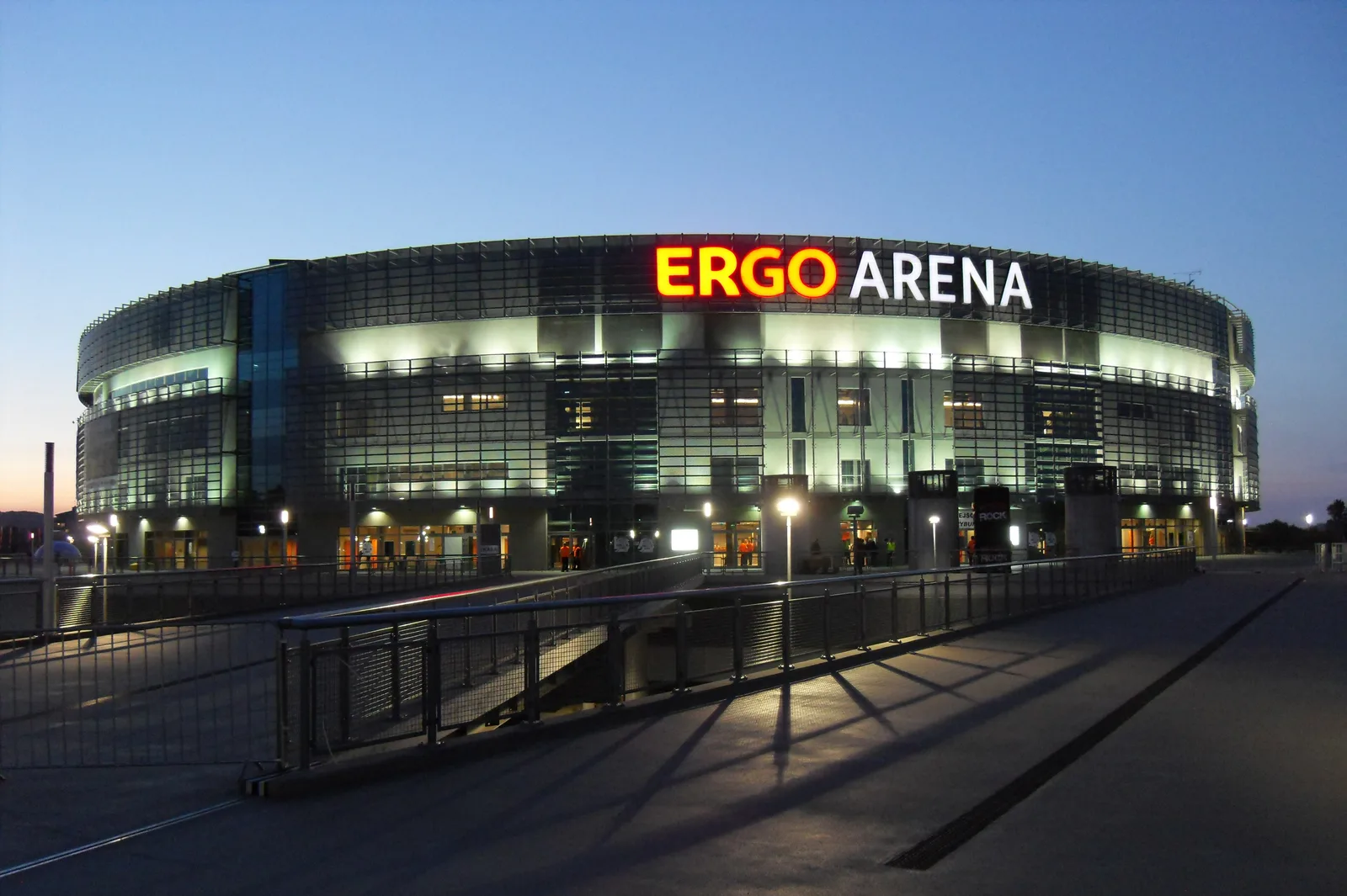 Hala Ergo Arena, na granicy Gdańska i Sopotu.