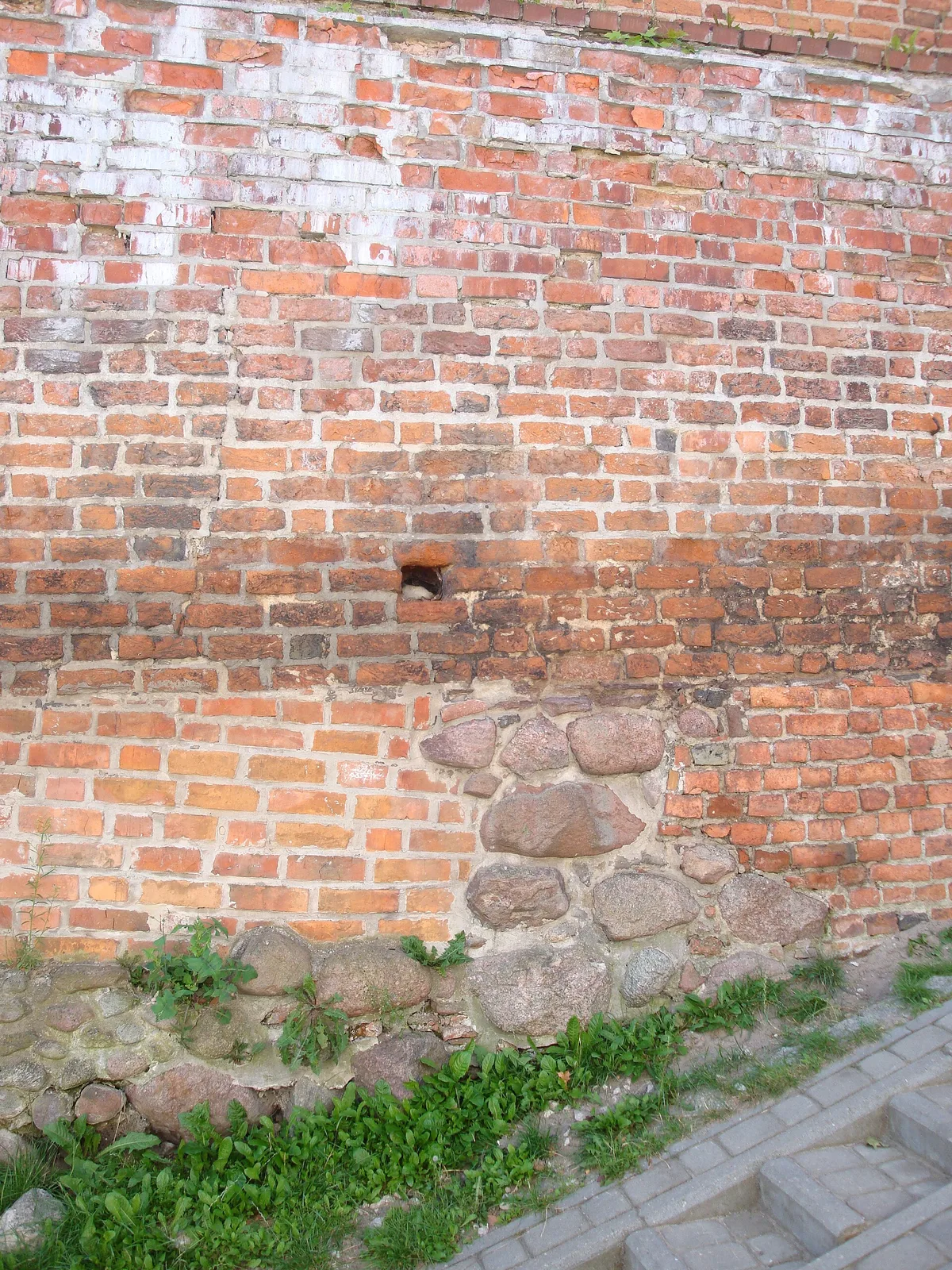 Medieval city wall in Chełmno, Poland