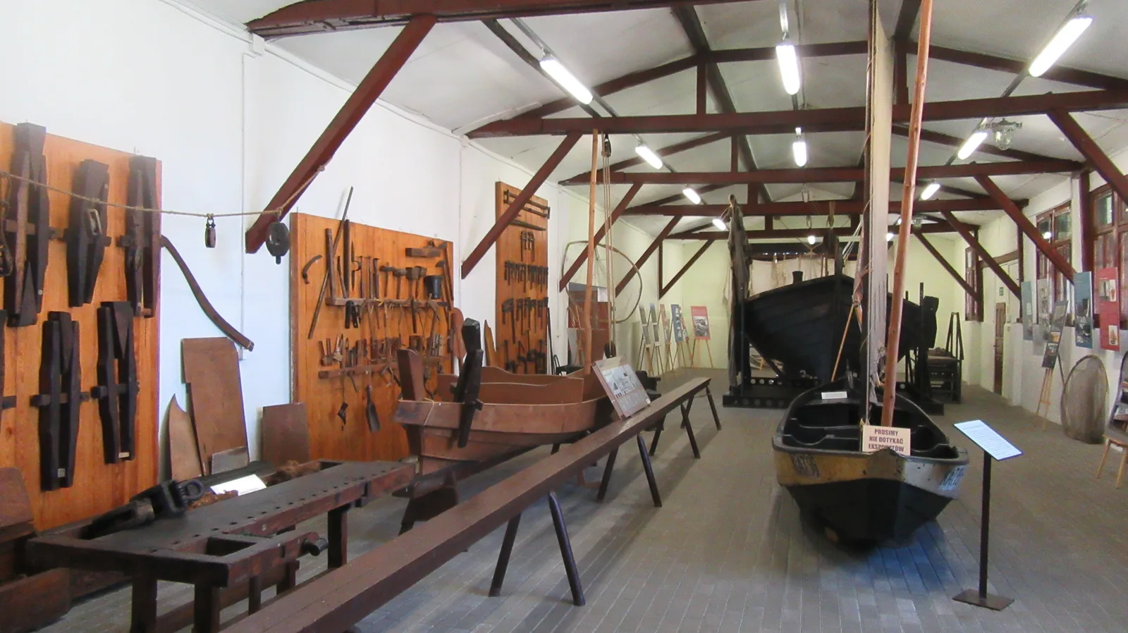 Vistula Lagoon Museum in Kąty Rybackie, Poland.