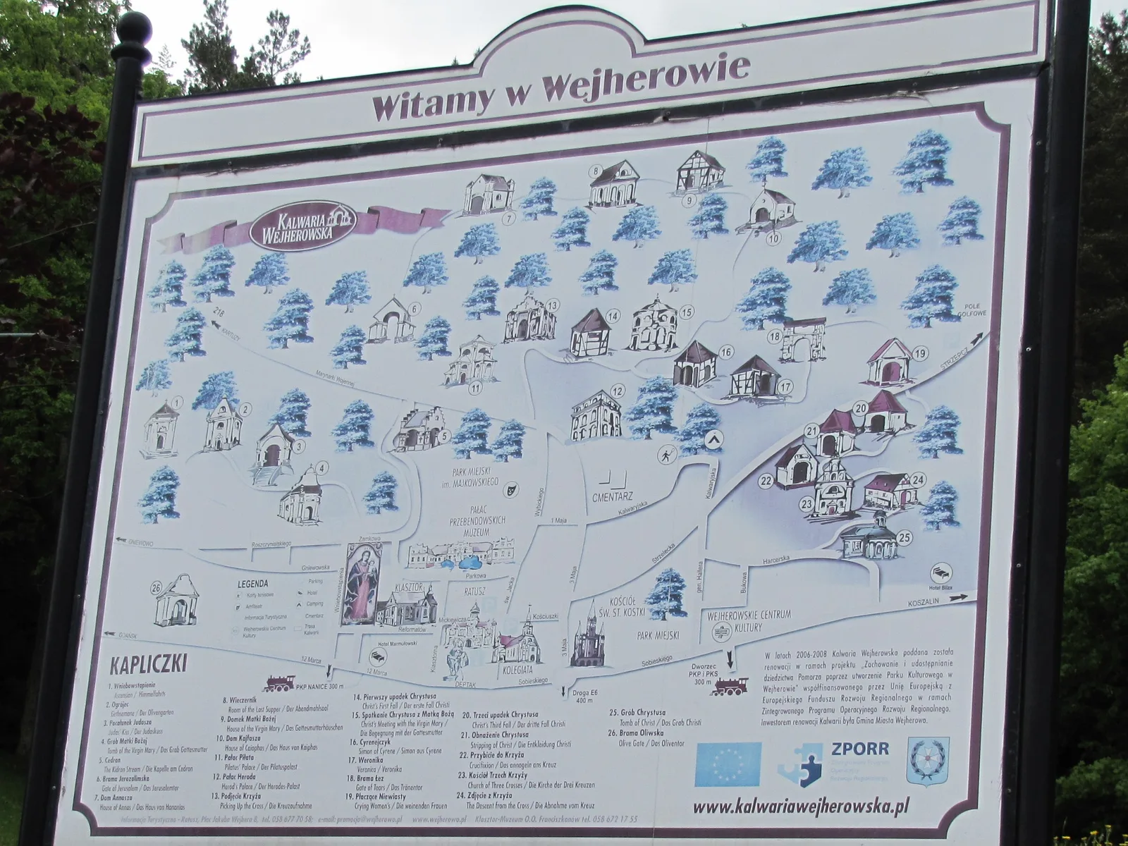 Plan miasta.