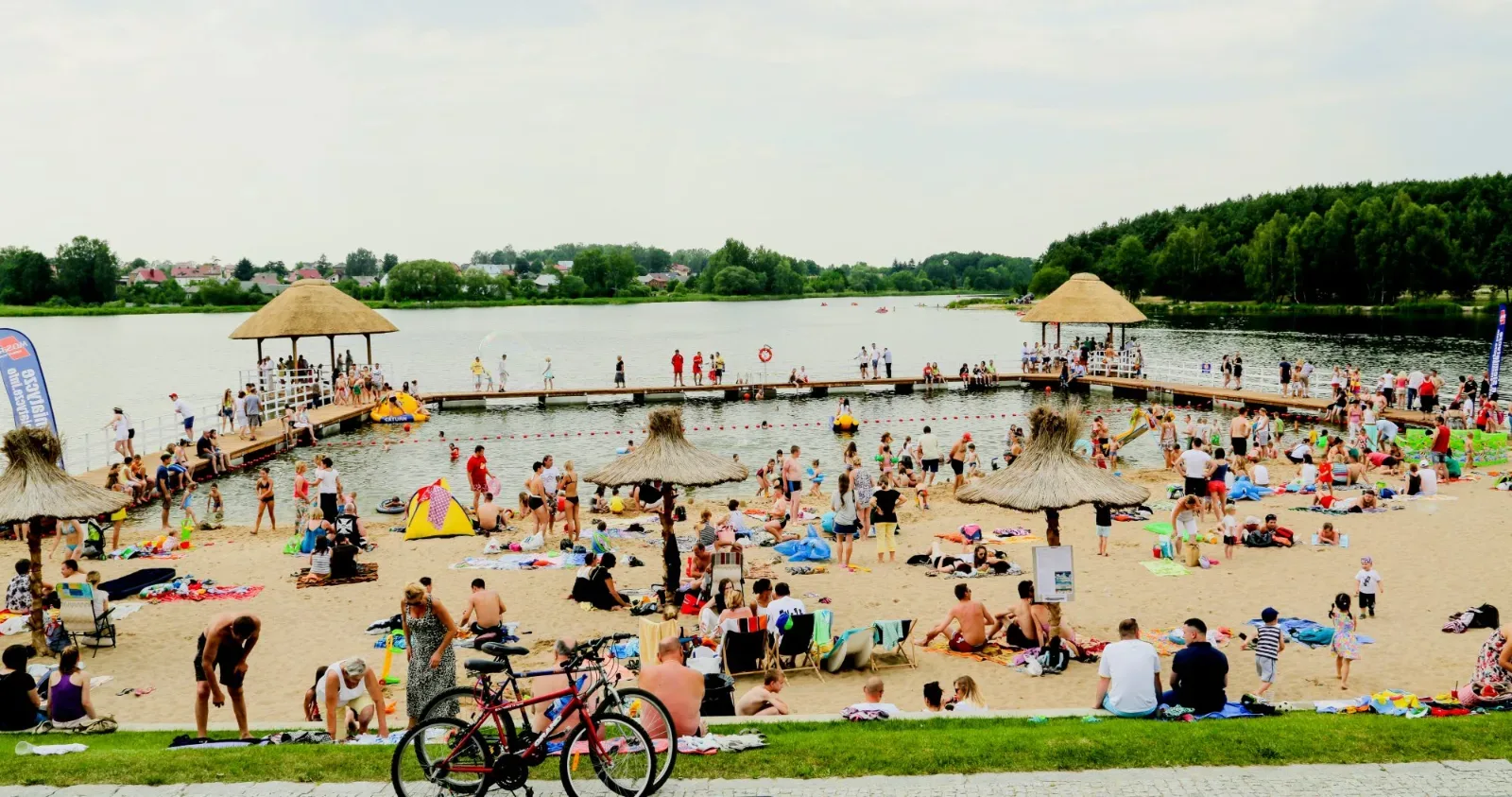 Plaża miejska i kąpielisko nad Zalewem nr 2 w Siemiatyczach