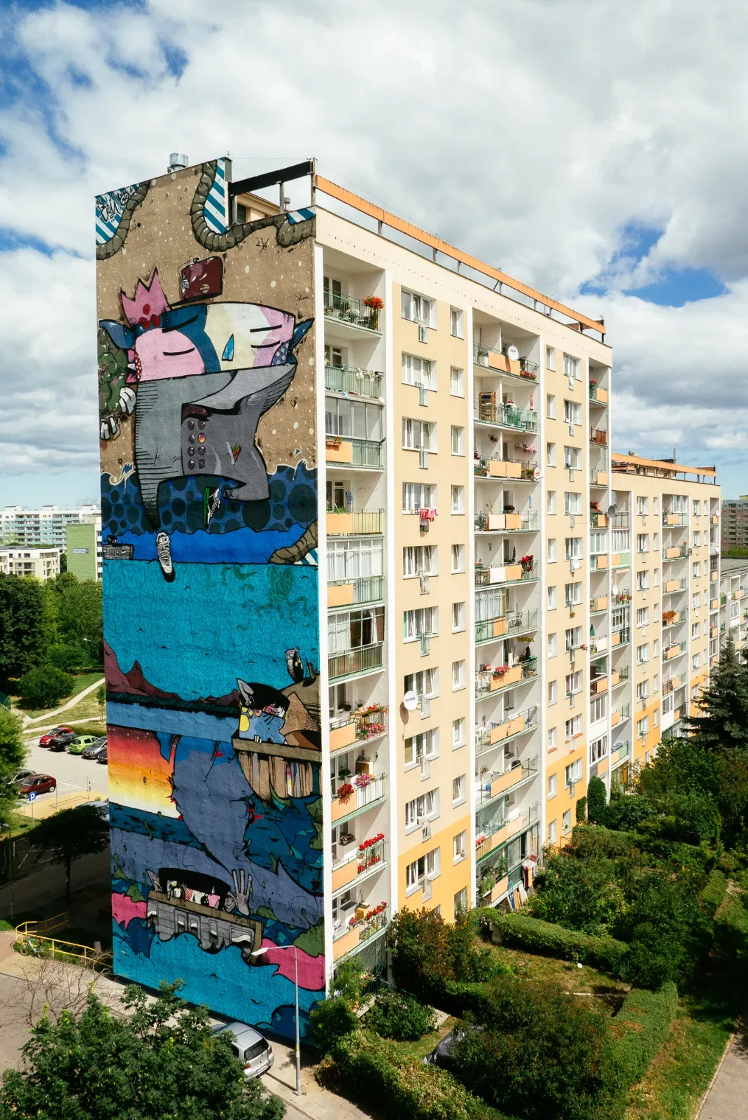 Mural Gdańsk Zaspa