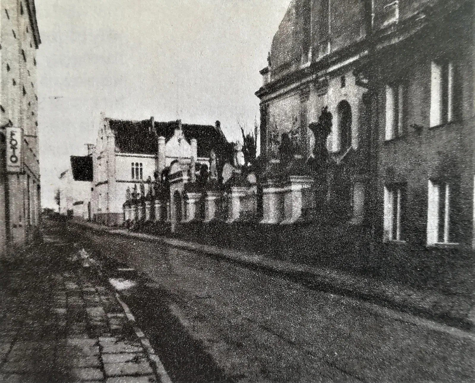 Widok z Bisztynka z 1987 r.