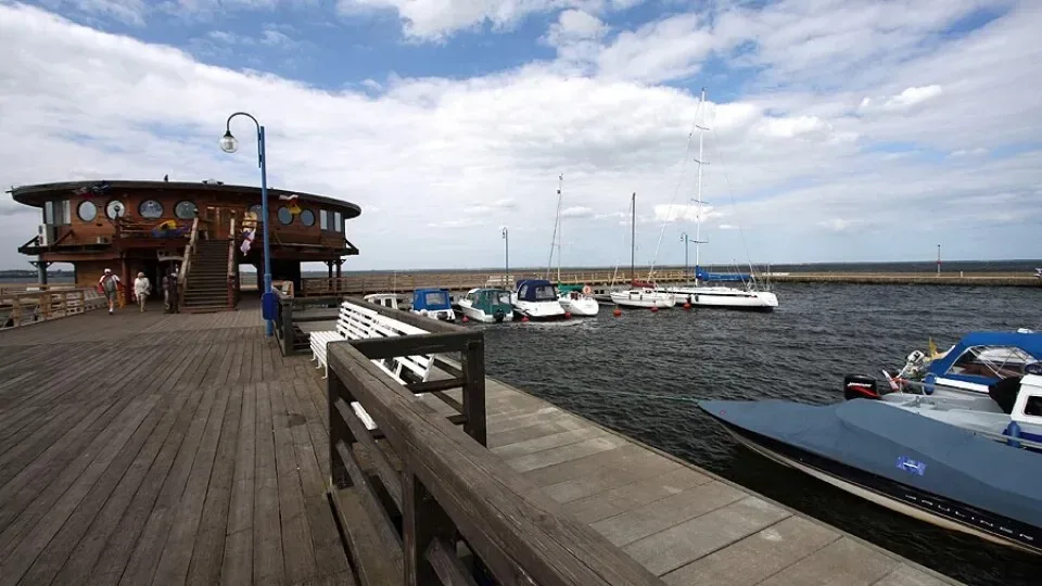 Port i molo w Pucku