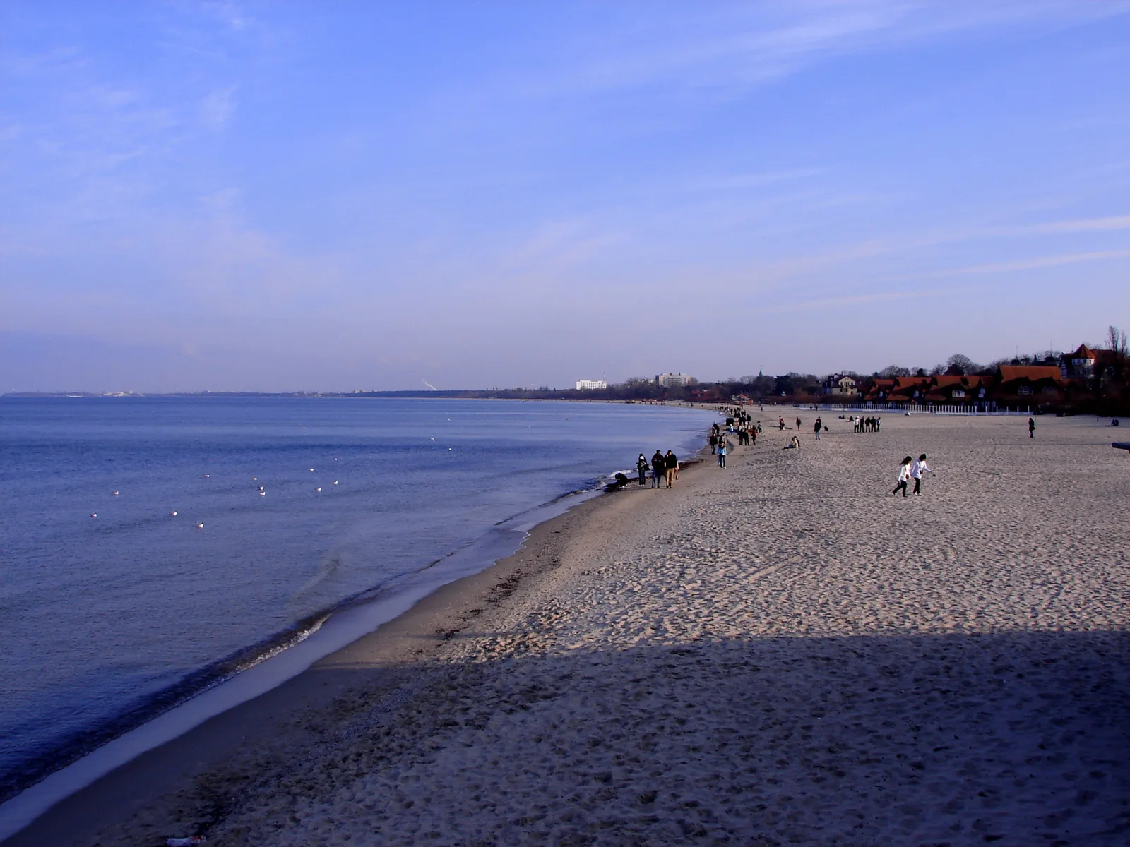 Plaża w Sopocie, kurort