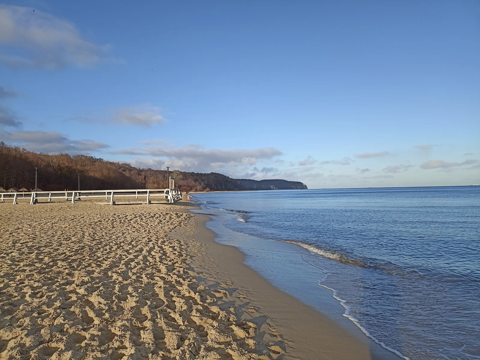 Plaża w Sopocie.
