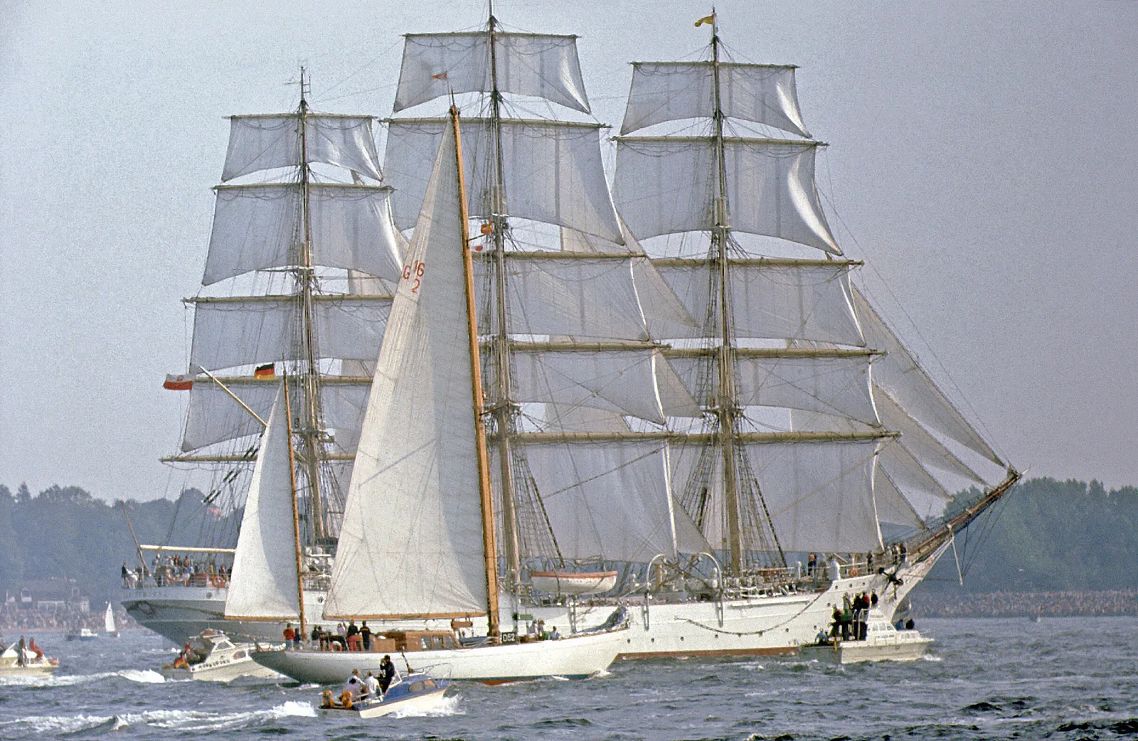 Dar Pomorza 1972 in Kiel