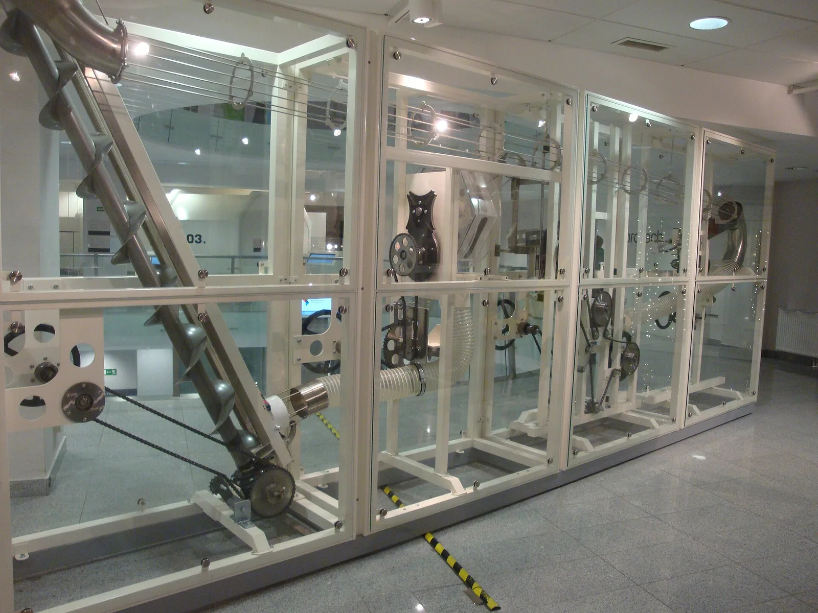 Innovation Centre Mill of Knowledge in Toruń, Poland. Different gears.