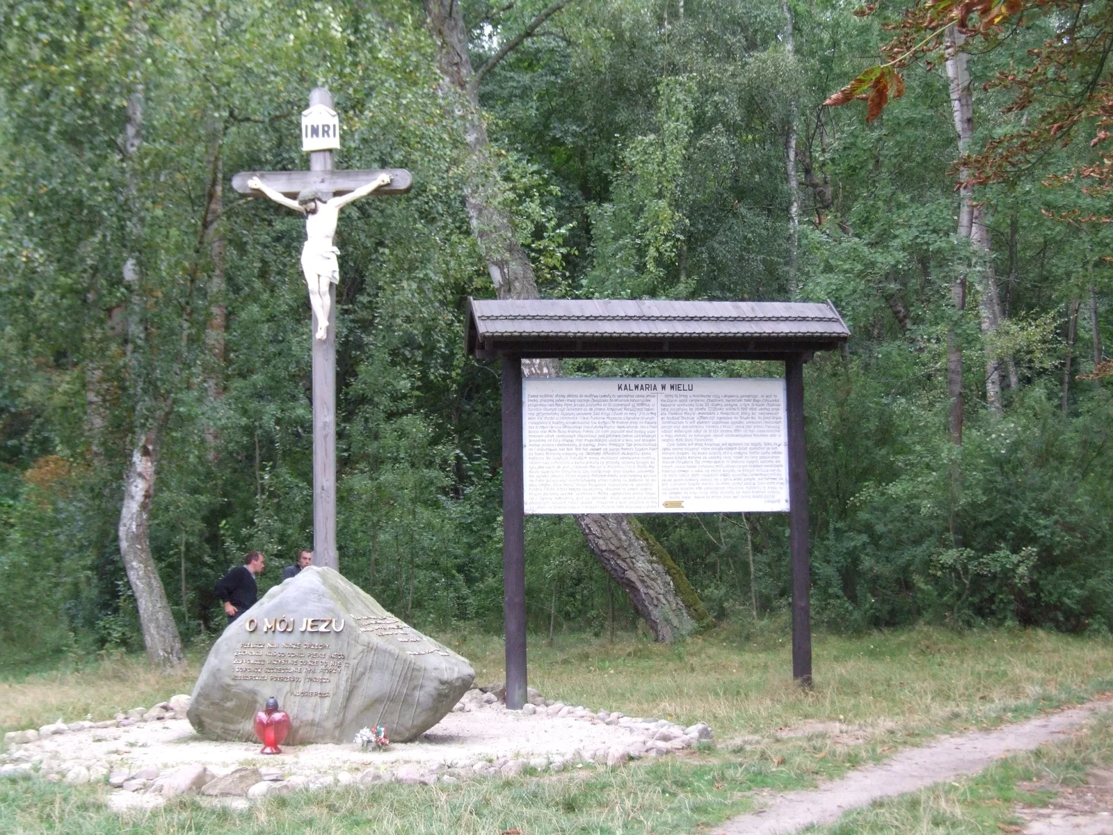 Wiele , park kalwaryjski, 1915-1924