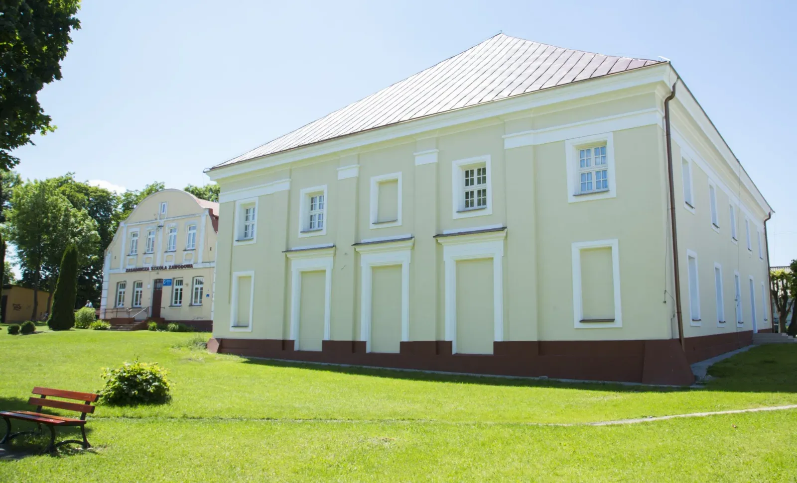 Galeria SOK w dawnej synagodze w Siemiatyczach