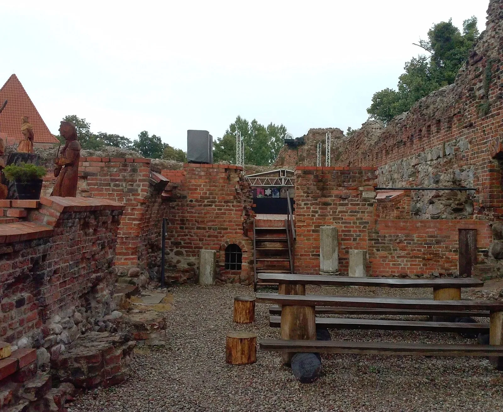 Toruń, Zamek krzyżacki w Toruniu