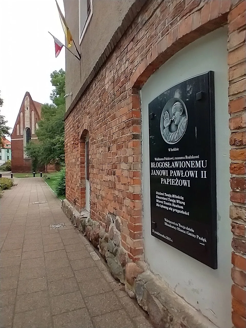 Zamek w Pasłęku.
