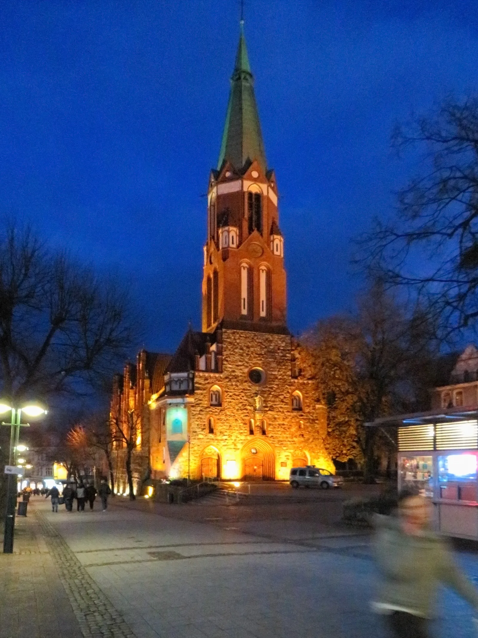 Saint George church in Sopot, Poland This is a photo of a monument in Poland identified by the ID: PL-637520 .