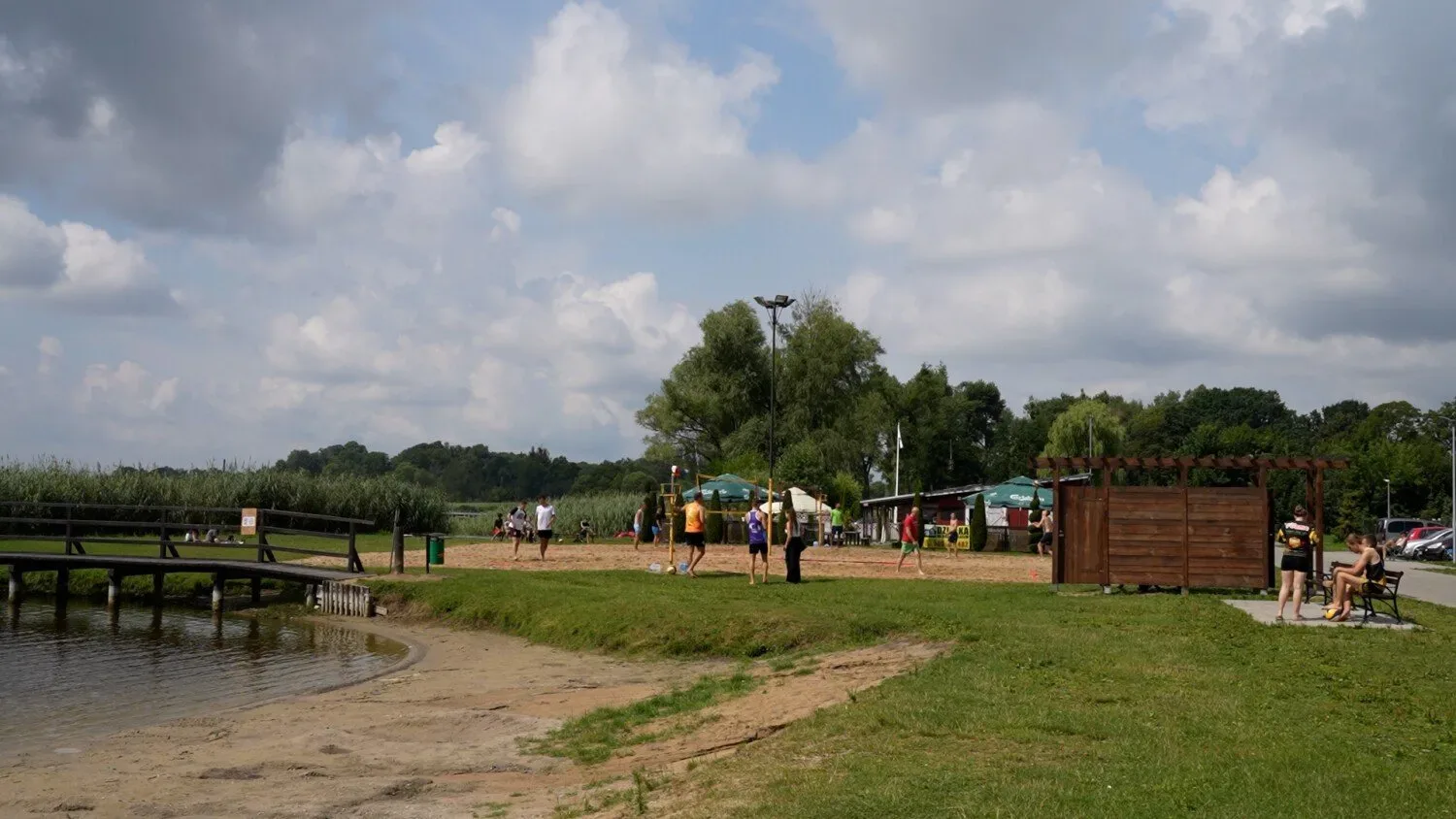 Kąpielisko miejskie w Skępem przy ulicy Plażowej