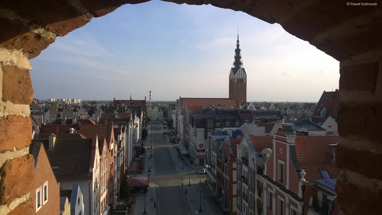 Old Town in Elbląg (Poland)